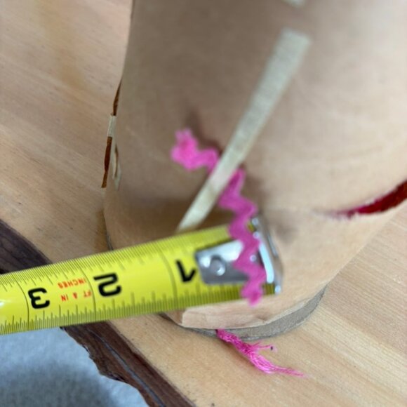 Vintage Rick Rack Trim on Original Roll Powerhouse Pink - Picture 6 of 8